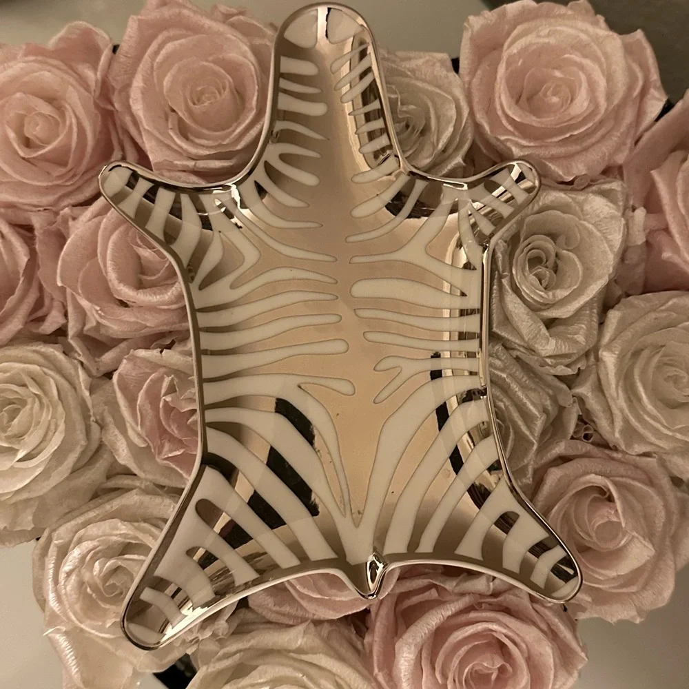 Jonathan Adler Porcelain Zebra Dish